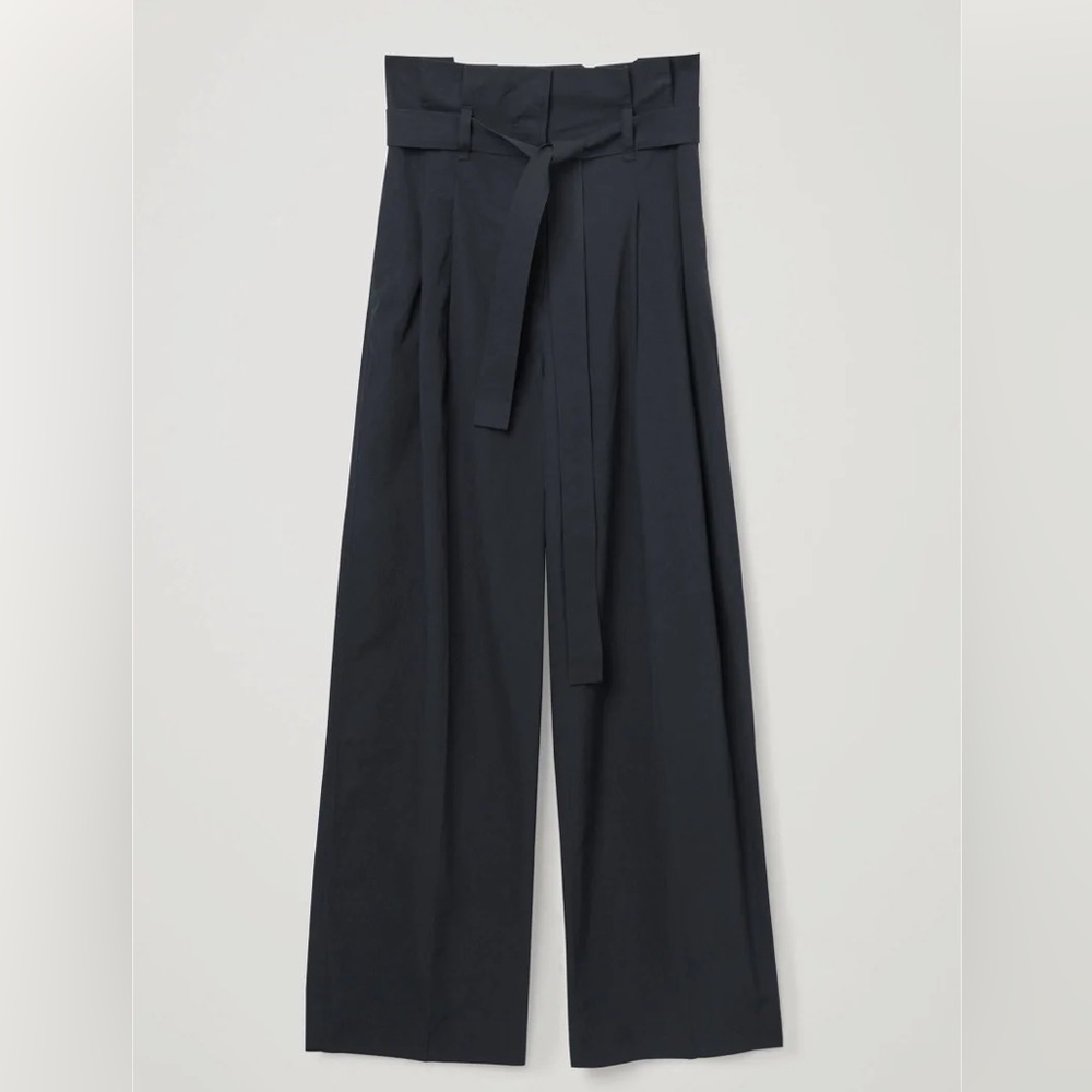 COS High Waisted Paperbag Pants - size 6